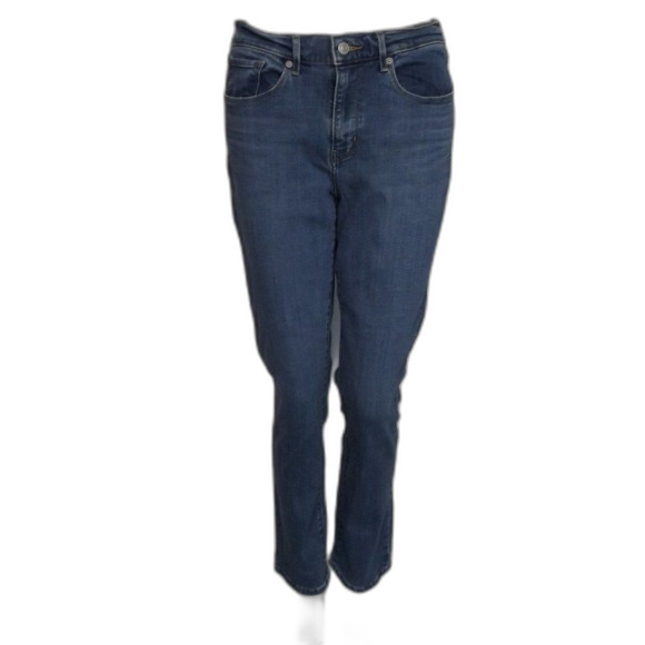 LEVI'S Jeans, 30, Classic Straight, Zipper fly, 5 pockets, Blue, Cotton Blend - Picture 1 of 14